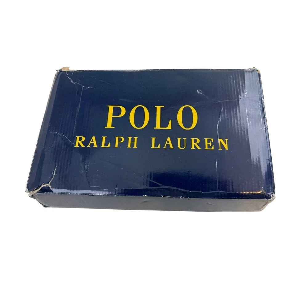 Polo Ralph Lauren Men's Keaton Pony Sneaker Villa Floral Navy Canvas Size‎ 8 New